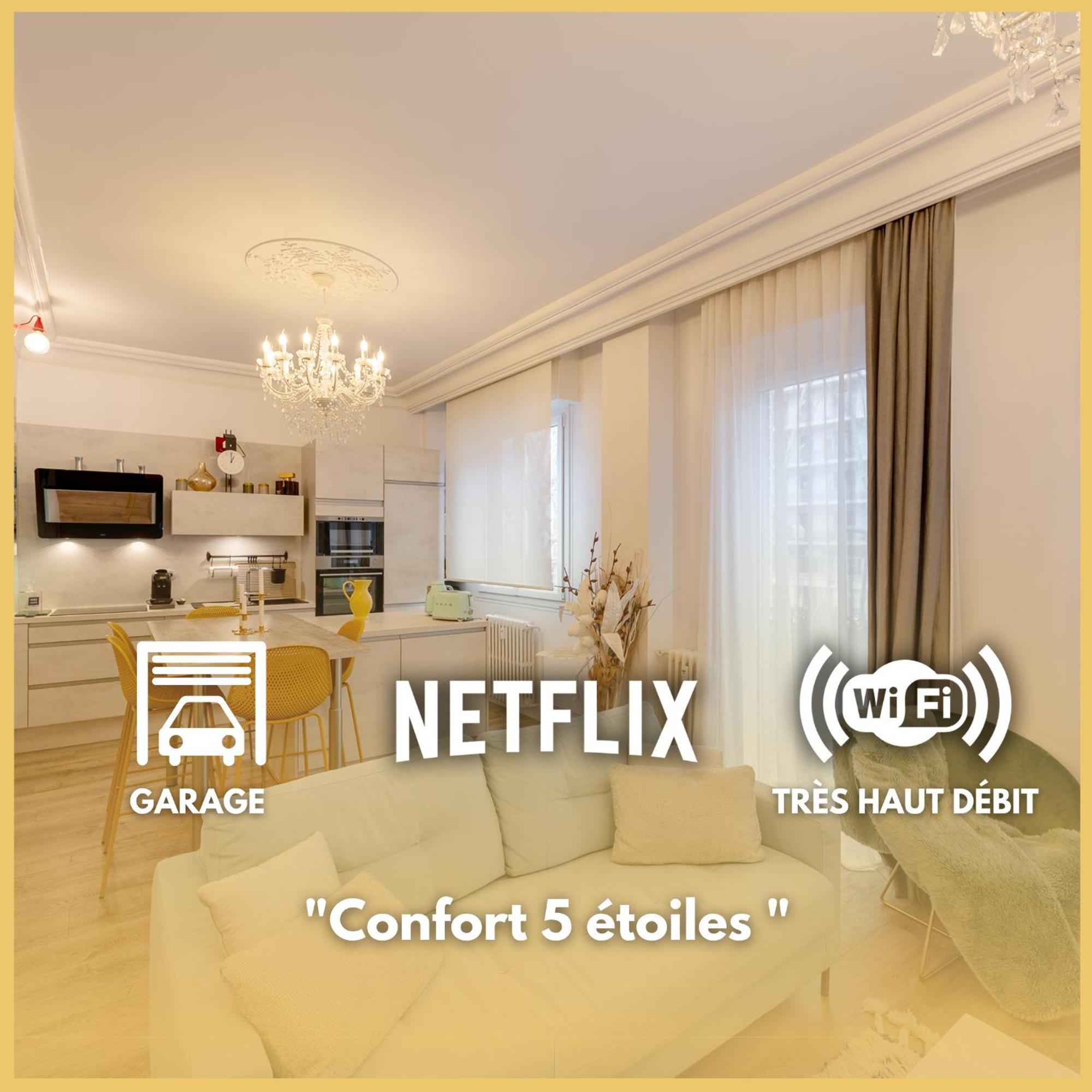 L Elegance Toulousaine Avec Garage Apartment *